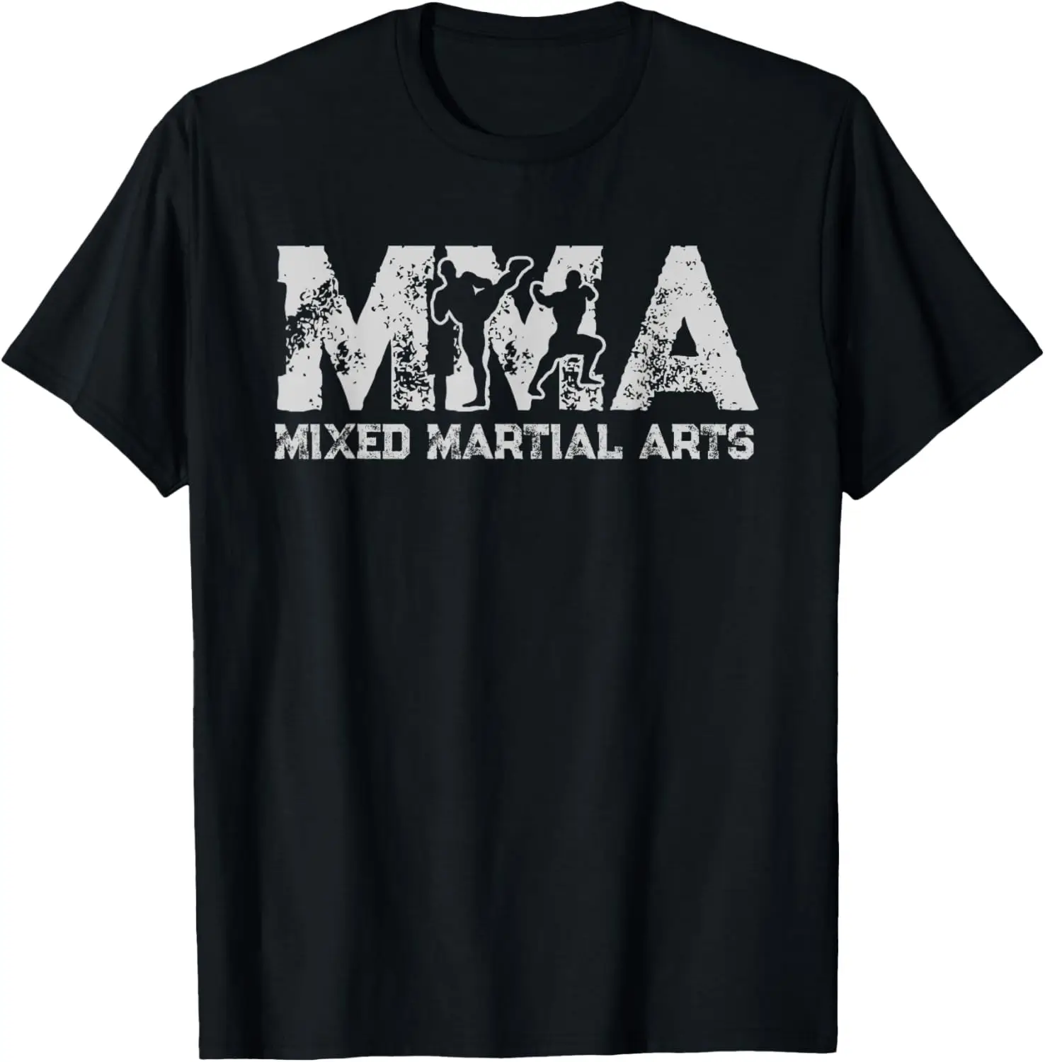 Винтажная футболка MMA для смешанных боевых искусств, 100% хлопок