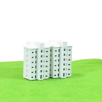 1:500 DIY ABS Model Village House High Detail Miniature Building Kit For Model Train Enthusiasts & Collectors 5
