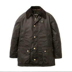 Barbour SL Ashby Barbour chaqueta encerada cortavientos abrigo delgado encerado