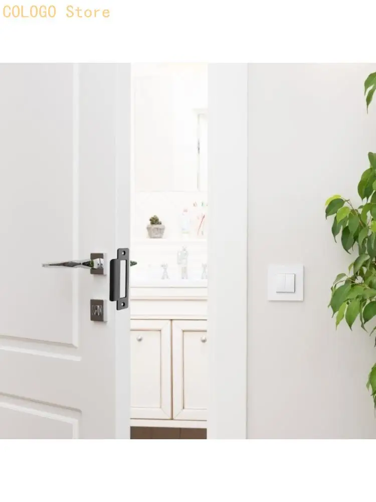 Oversized Door Strikes Plate Set Taller Opening for Interior Latches Alignment D0LD