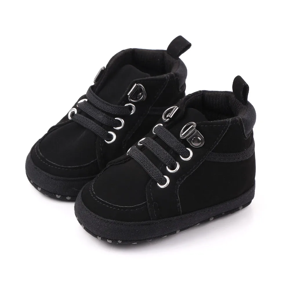 Baby Casual Shoes Ankle-covered Little Boots for 0-1 Years Toddler Boys Outdoor Prewalking