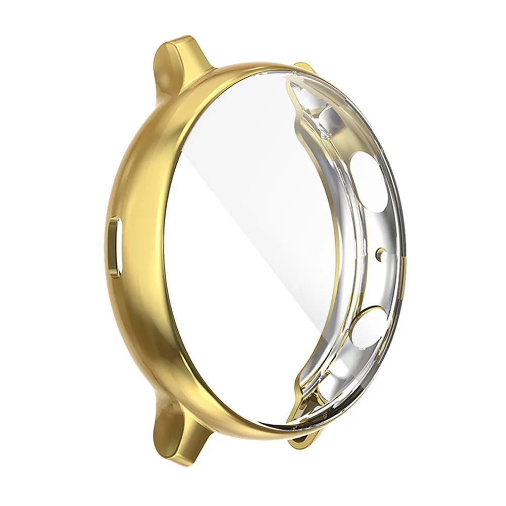 Electroplate Protective Watch Case Cover Golden 44Mm Scratch Resistance Frame for 2 Smartwatch