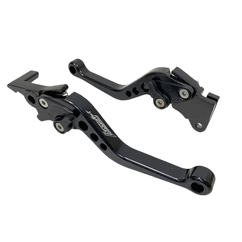 Universal Motorcycle Clutch Brake Levers Motorcycle Accessories Modified Horn Adjustable Hand Drum Lever GY6 Modification CNC