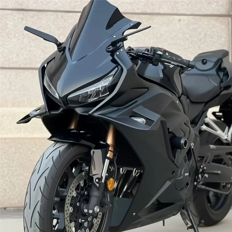 

Front Spoiler Winglet For Honda CBR650R 2019-2023 Motorcycle Accessories Front Beak Spoiler Downforce Deflector
