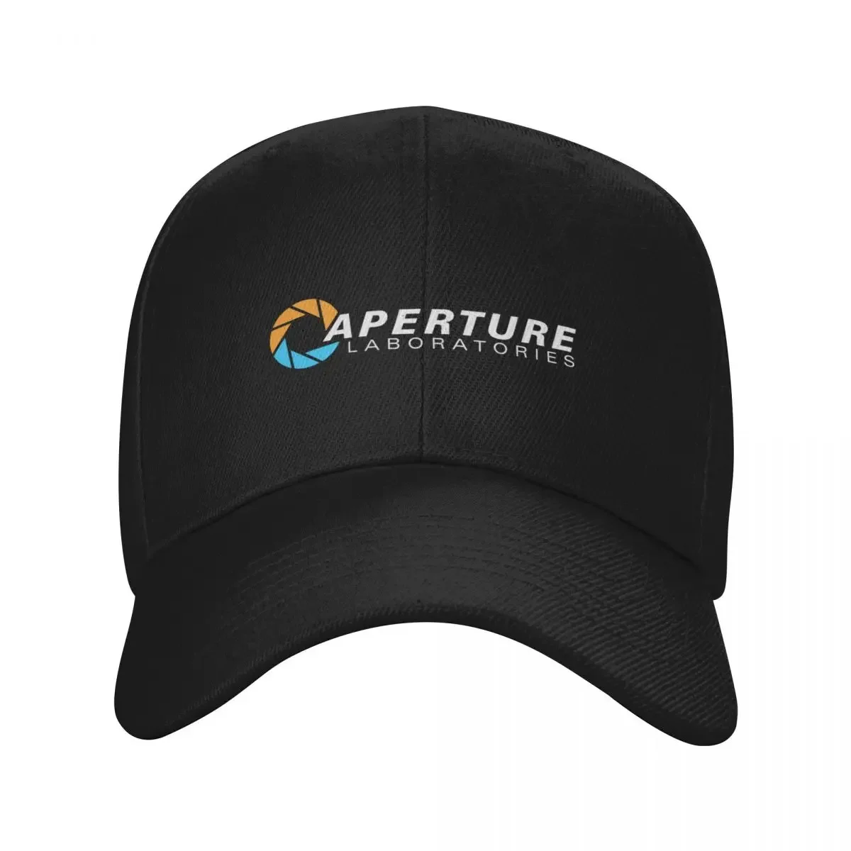 

Portal | Aperture Science Logo Colors Baseball Cap Hat Man Luxury tea Hat Golf Cap Female Men's