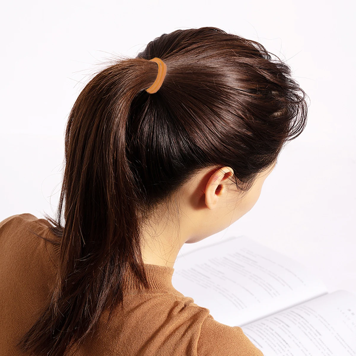 

500g Elastic Bands Round Strong Stretchable Rubber Bands for Home Office Kitchen Vegetable Band Elastic Band