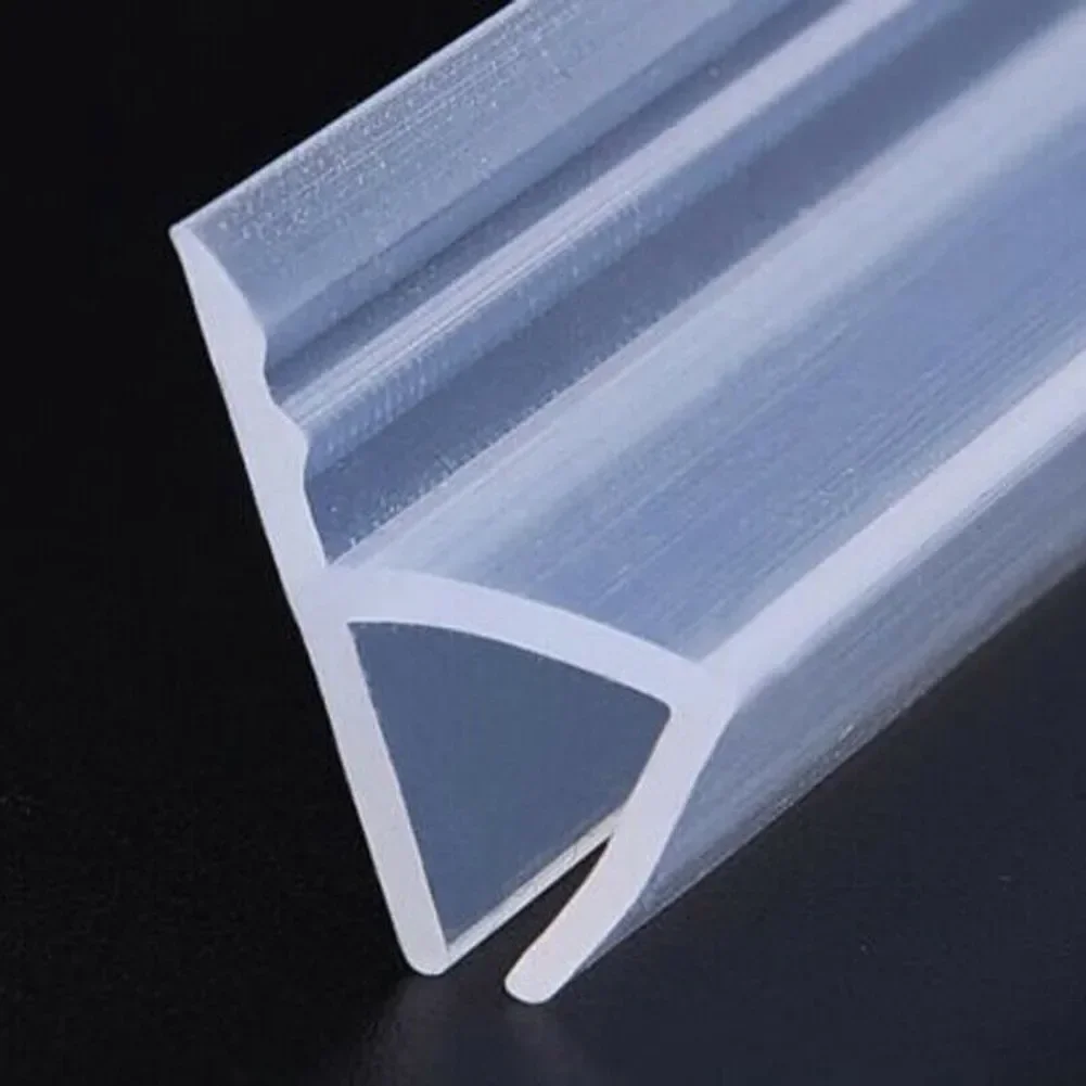 1Pcs 2M Shower Door Seal Bath Shower Strip Seal Screens Doors Glass Seals Gaps Home Improvement 6mm/8mm/10mm/12mm