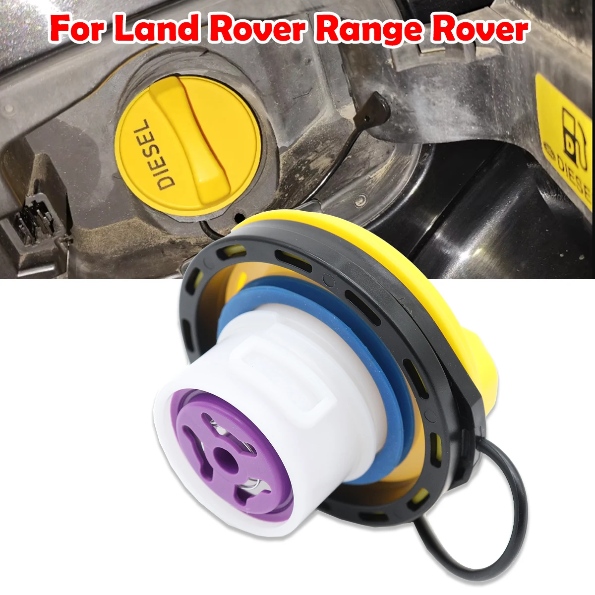 

Diesel Fuel Tank Filler Cap Cover For Land Rover Range Rover Sport L320/TDV6 L461 2005-2025 Car Accessories Replacement parts