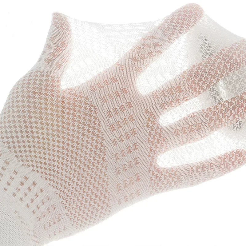 1/5 Pairs Women's Compression Five Finger Socks Long Sport Fitness Badminton Tennis Yoga Mesh Casual Sweat-Absorbing Toe Socks - view 6