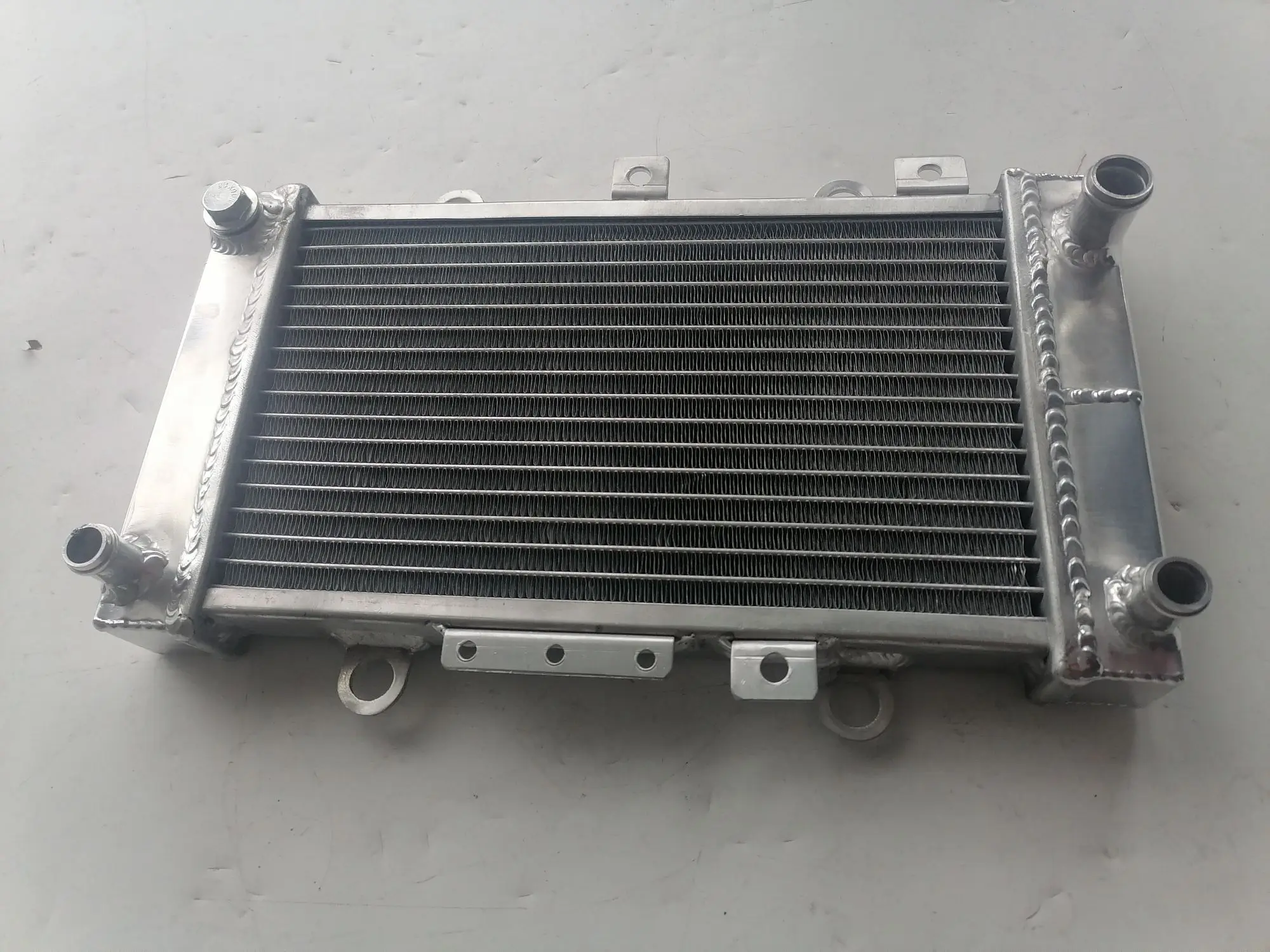 For 2015 Hyosung Aquila 650 GV650 Aluminum Radiator Cooler Cooling Coolant