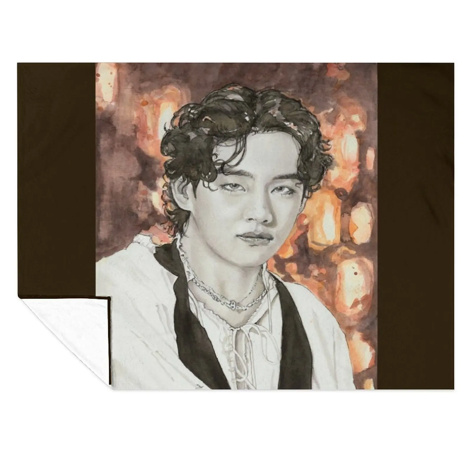 Одеяло Pirate Prince Taehyung, мягкие плюшевые клетчатые дизайнерские одеяла для детей, плюшевые одеяла