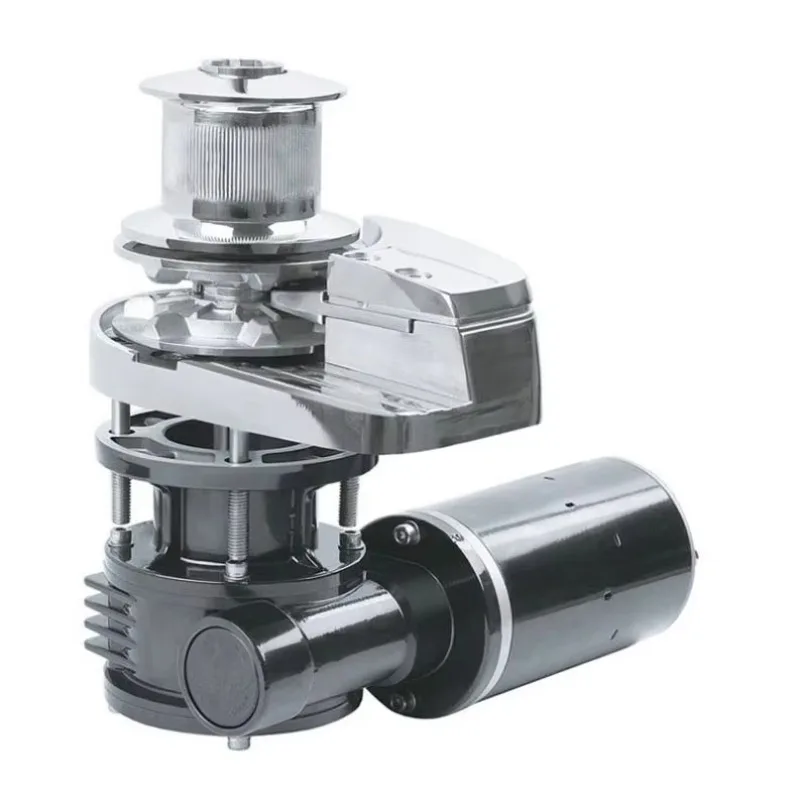 Electric Sailboat Winch OEM ODM Marine Yacht Hardware Accessories Horizontal Windlass Waterproof 24V Windlass