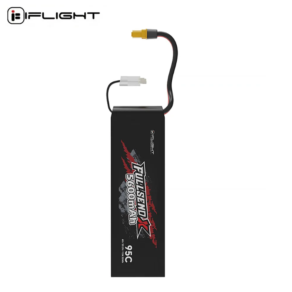 IFlight fullsend x 8s 5600mah 95c 6s 5600mah 22.2 v 95c lipo battery with xt90h drones part adapts to taurus x8 per hd rack