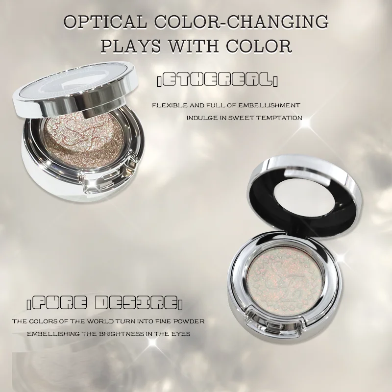 Danazanatwiness Co-branded High Pigmented Quality Cosmetic Most Sparkling Optical Monochrome Chameleon Eyeshadow Eye Makeup