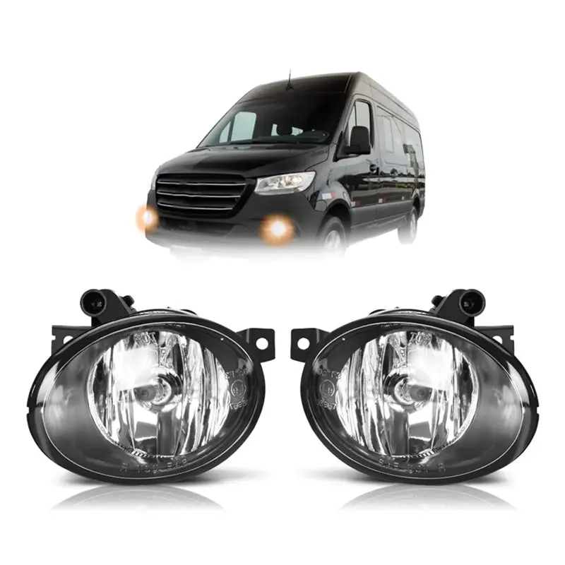 A82M-Bumper Fog Light Set For Mercedes-Benz W907 W910 2019-2023 Models- Includes 1Set Of MB2592127 MB2593127 9109062500