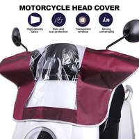 Motorcycle Oxford Cloth Head Cover Waterproof Rain Cover Electric Bike Panel Cover Dust Cover Sunscreen Universal MotoAcessorios