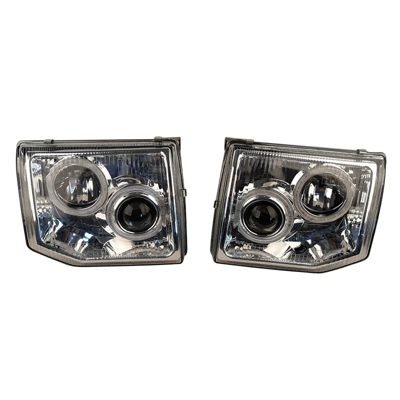 For Mitsubishi Pajero Montero V32 1992-1999 Modify Headlight Assembly DRL OEM Headlamp
