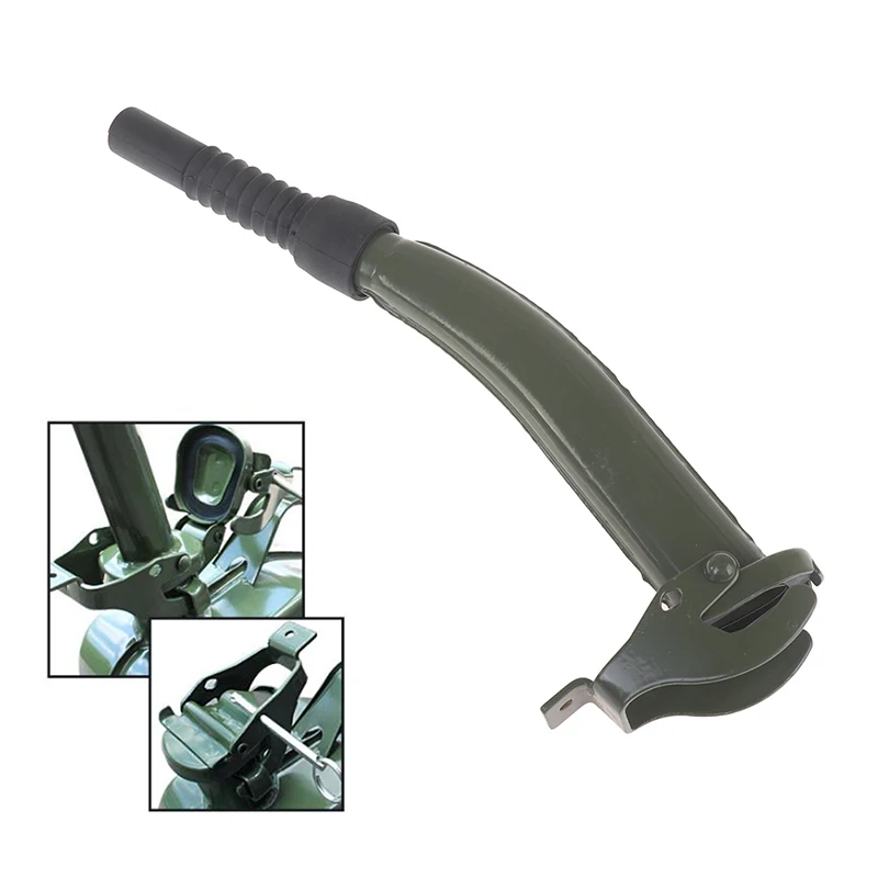 32cm Fuel Tank Funnel Spout Nozzle With Sealing Ring Gasket For 5 10 20 Liter Gas Can