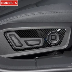 Stainless Steel Seat Adjustment Panel Decoration Cover Trim For Audi A6 C8 2019 Car Styling Interior Accessories