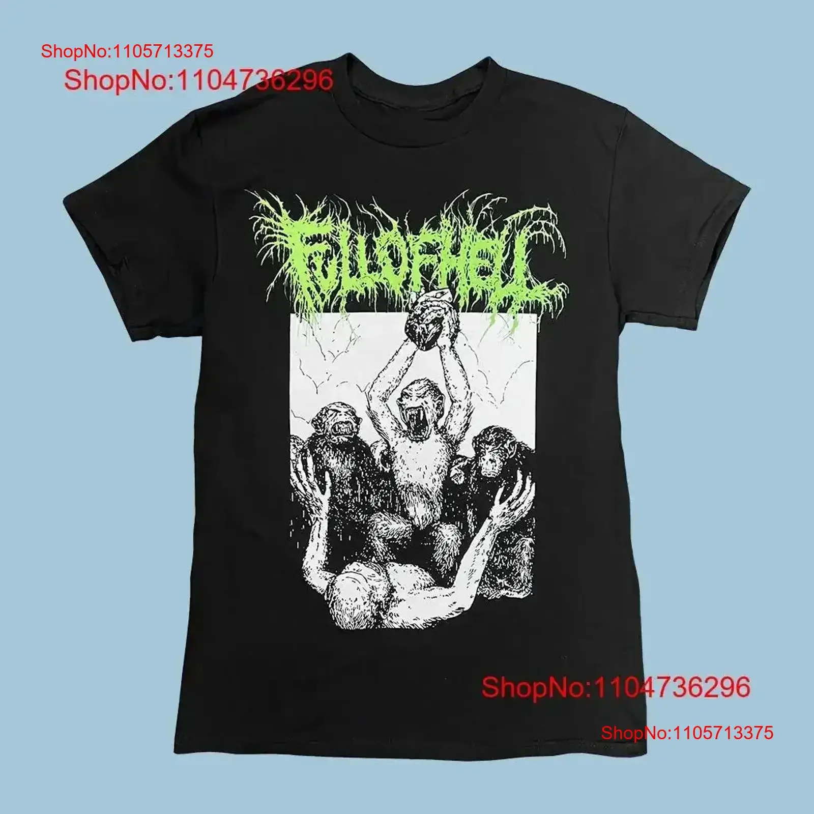 Full of Hell Band Cotton Album For Fan S to 5XL T shirt BM449 vintage Washed fashion Stretched designer clothes Stylish Unisex