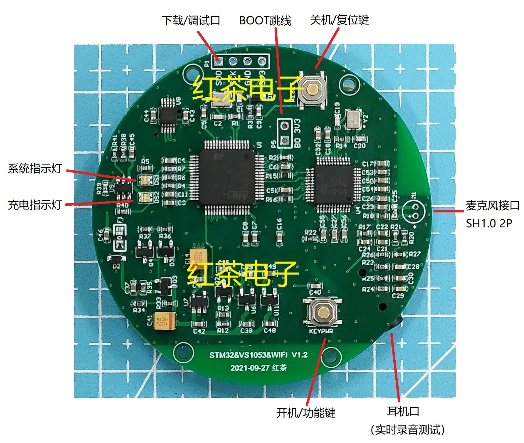 モジュールを取得するためのソフトウェアとハードウェアPCb金メッキコンピューター電気地理血酸素パルスレート