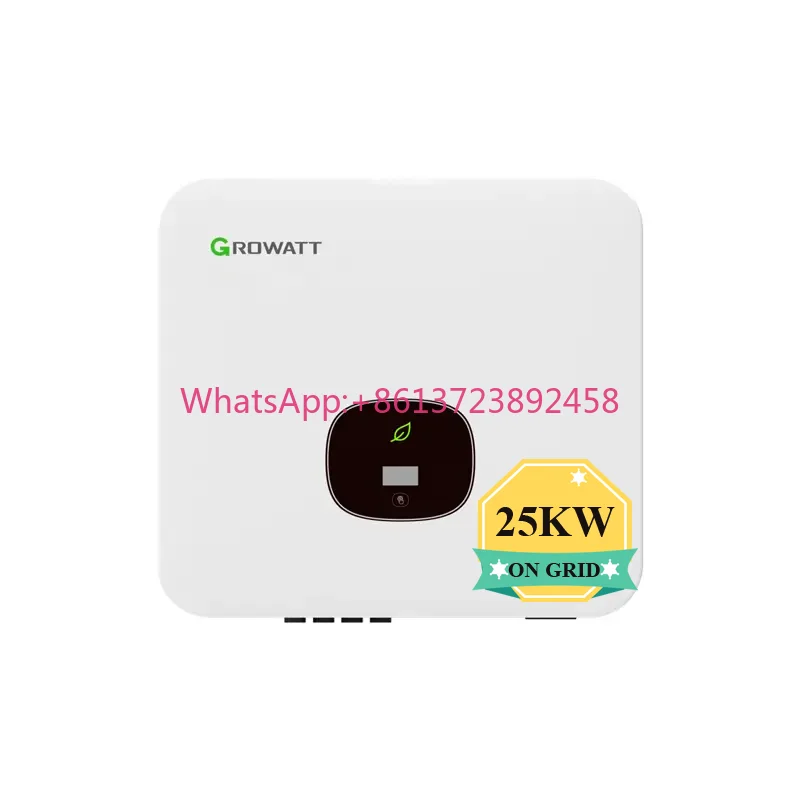 Growatt 25kw Inverter MID 25KTL3-X for Power Plants Solar PV System 3 Phase on Grid in Stock String Inverter Growatt