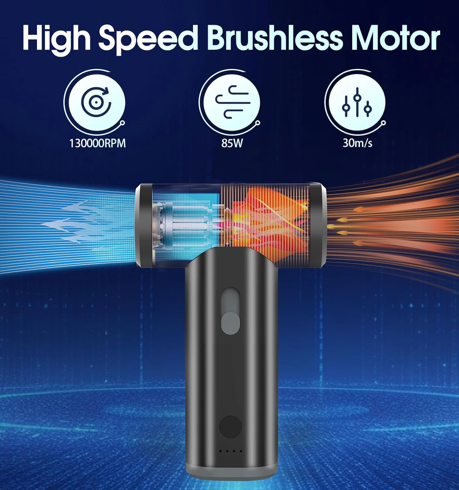 New Wireless High Suction Automatic Powerful Clean USB Rechargeable Portable Handheld MINI Car Home 2in1 Dust Vacuum Cleaner view 6