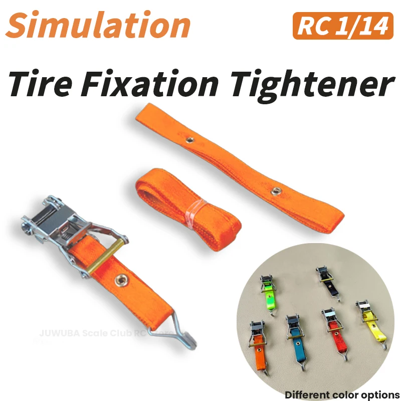 Simulations-Bündelgurte Reifenfixierung Spanngurte Ladungssicherungssystem für 1/14 Tamiya Anhänger 1/10 RC Kletterfahrzeuge RC Auto Spielzeug