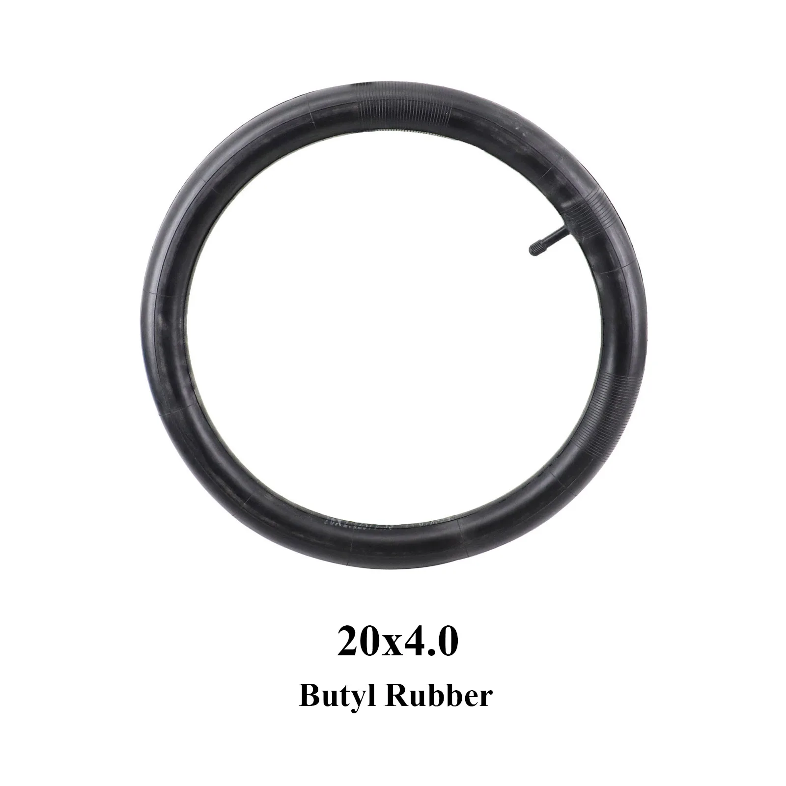 

1pc New Bike Inner Tube 20*4 Inch Wided Butyl Rubber Spare Tube For Snowmobiles ATVs Black Tyre Cycling Parts Accessories 20inch