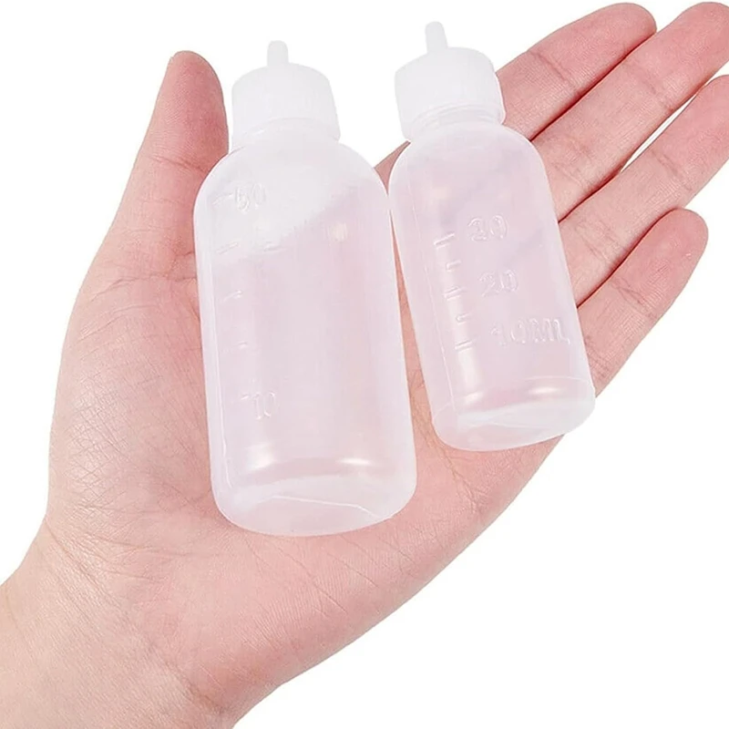 5er Pack 30cc Nadel kleber Quetsch flasche, Präzisions spitzen applikator, einfach zu bedienen