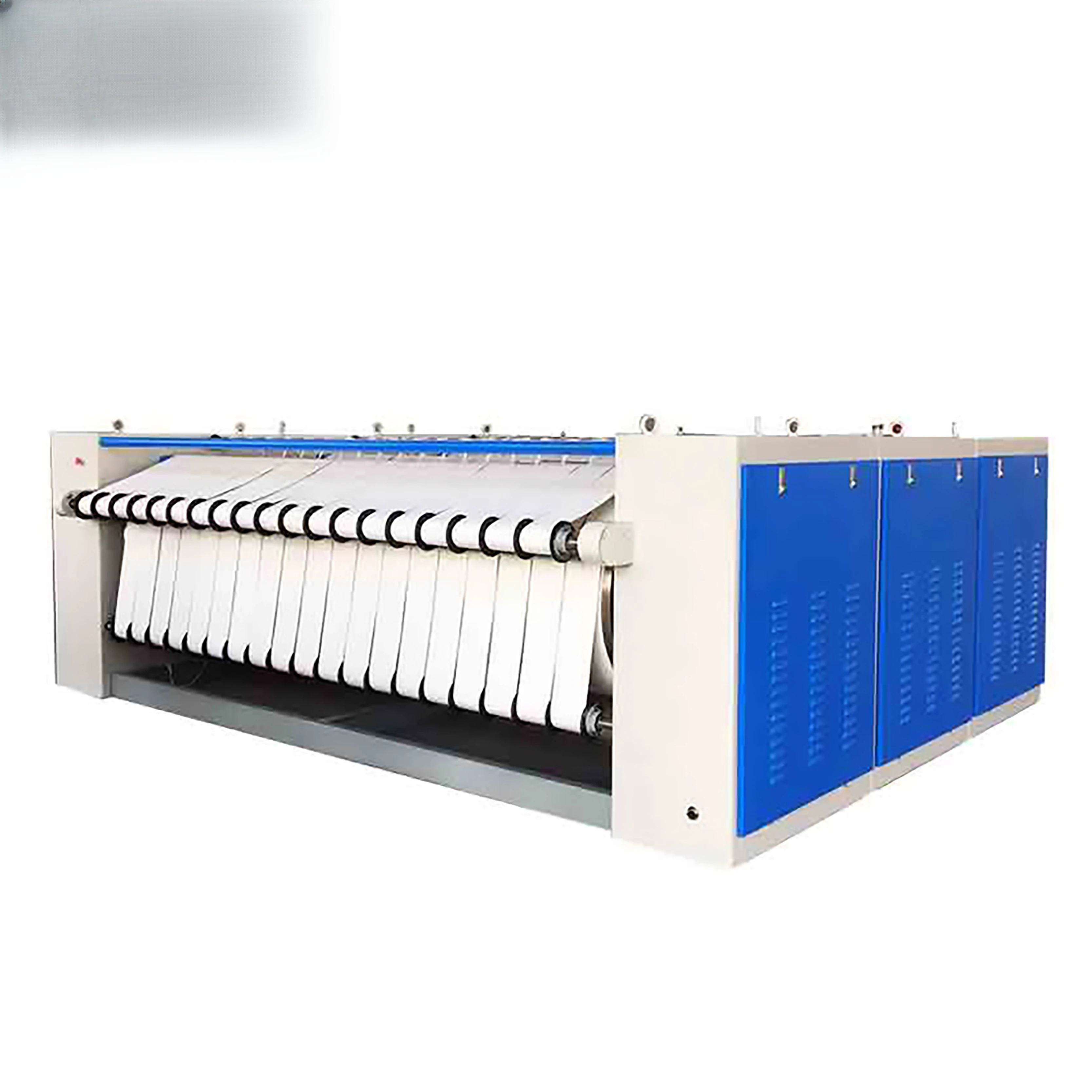 Hot Factory Sales Ironing Equipment Industrial Commercial Hotel Fuel Heating Manual Automatic Double-Roll Ironing Machine