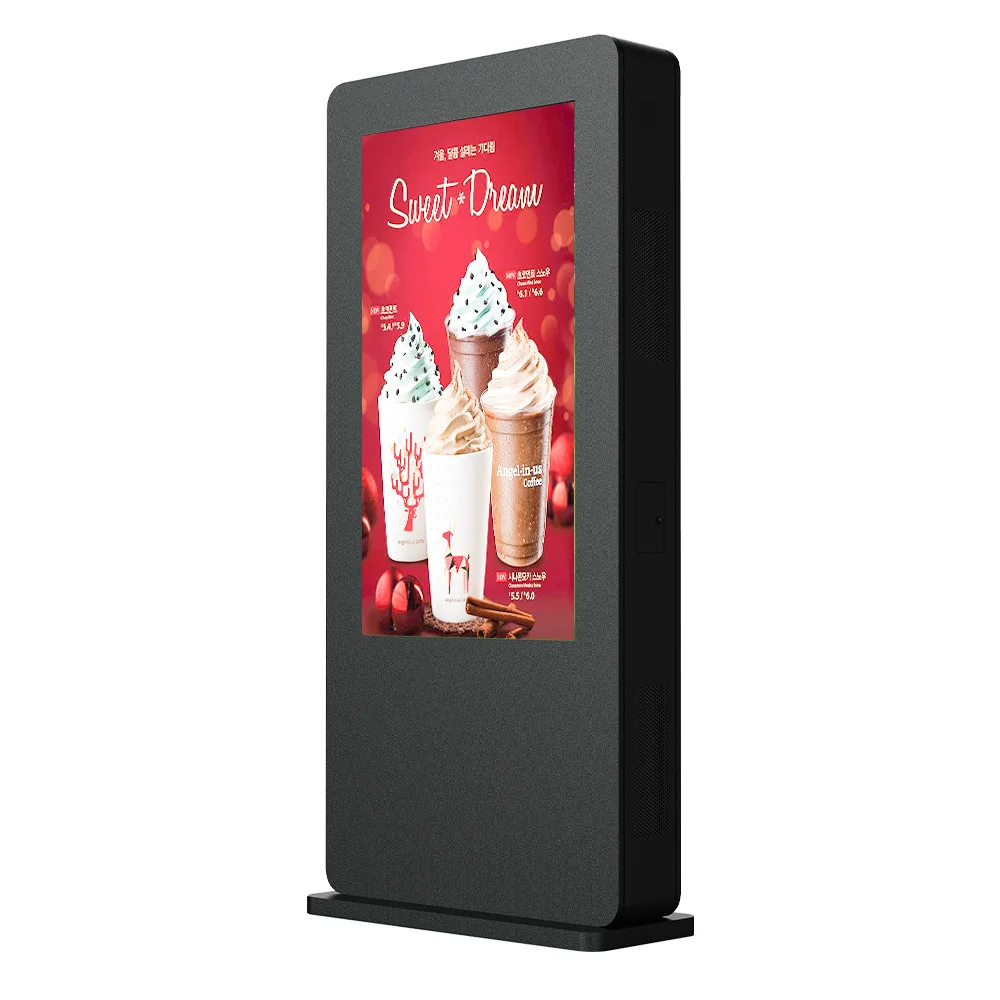 

49 Inch Custom Advertising LCD Kiosk Commercial Display Outdoor Large Screen Totem Floor Standing Digital Signage Display