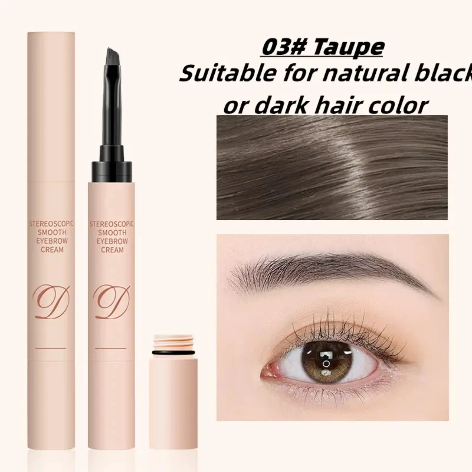 Long Lasting Waterproof Natural Delicate Eyebrow Pencil Balm