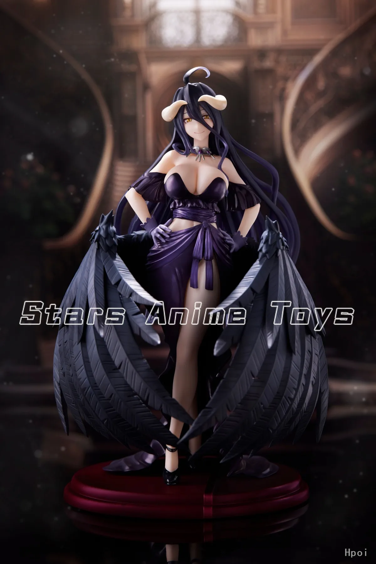 الأصلي TAiTO AMP النسخة المتقدمة OVERLORD IV Albedo فستان أسود شخصيات كرتونية #5