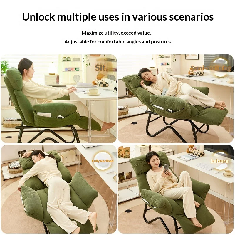 BearHug E-sports Gaming Recliner Computer Chair Desk Home Backrest Ergonomic Lying Office Comfortable Rotating Muebles Furniture