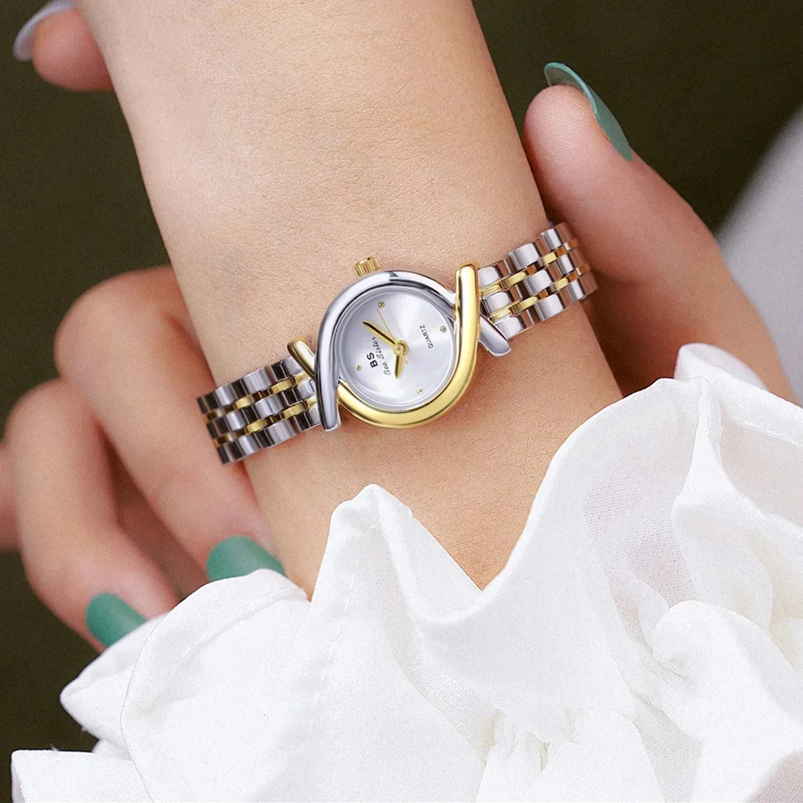 UTHAI CQ478 Orologio da donna alla moda e lussuoso, orologi al quarzo impermeabili e squisiti, regali di orologi, orologi da donna