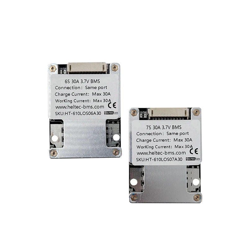 Heltec bms 6S 7S 10S 30A 60A Li-ion Lithium Batterij Oplader Bescherming Boord Batterij BMS