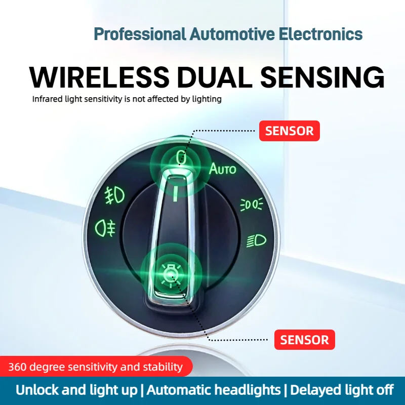 Suitable for Volkswagen Skoda Fabia Octavia Superb Rapid Spaceback Rapid Automatic Headlight Switch Sensing Module