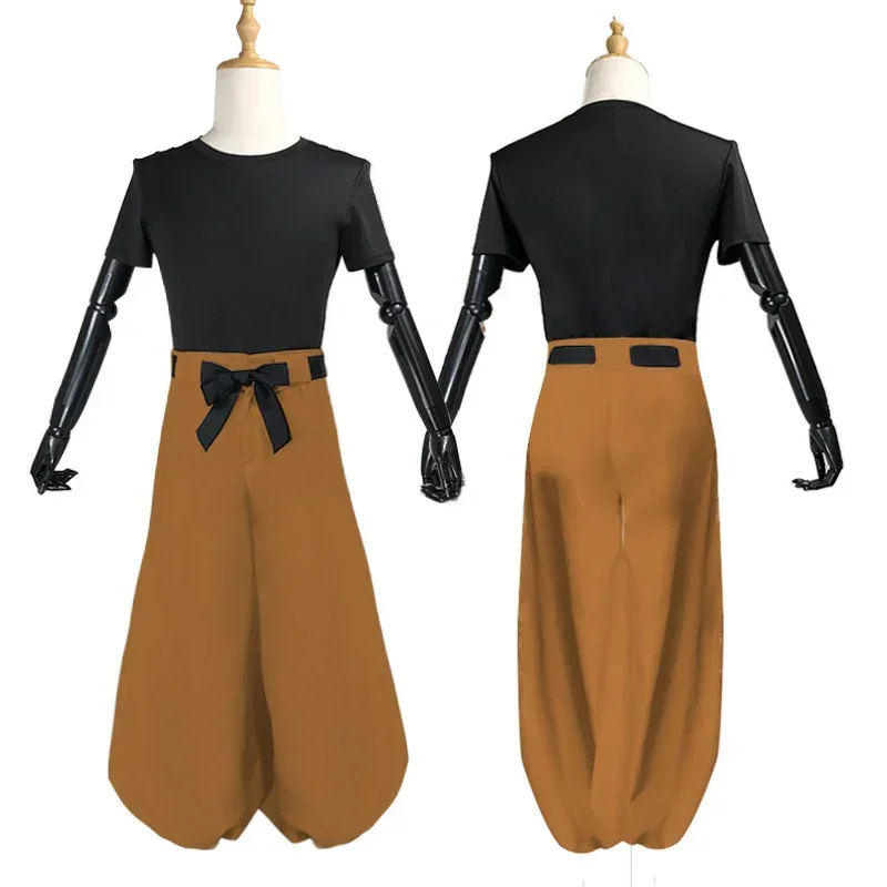 New 2025 Jujutsu Kaisen Toji Fushiguro Cosplay Costume Anime Fushiguro Toji Cosplay Uniform Top Pants Suit Halloween Costume *o*