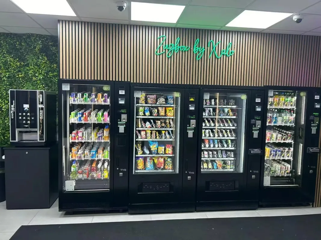 Commercial Smart Snack Vending Machine Automatic Retail Sales Equipment Cashless Payment Support