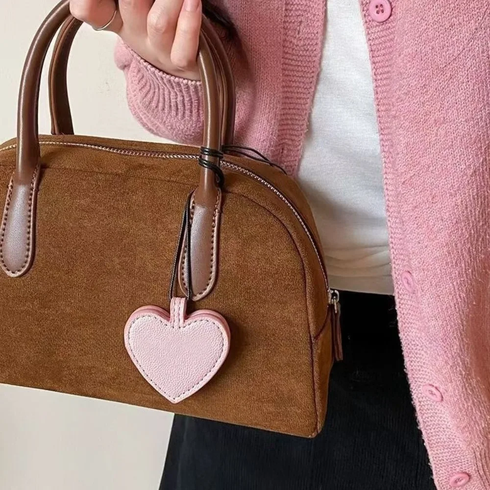 

Anti-lost Heart Magnetic Glasses Bag Sunglasses Storage Neck Hanging Pu Leather Lanyard Glasses Clip Necklace Organizer Gadget