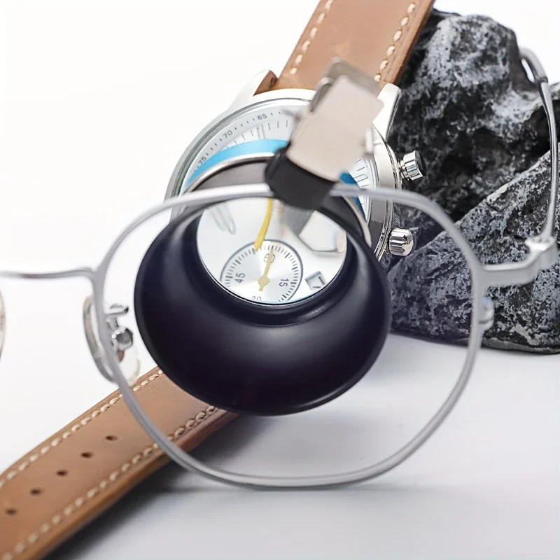 

Clip On Magnifying Glasses 5X 10X 20X Hands Free for Jewelry Watch Repair Soldering and Precision Craft Adjustable Eyewear Tool