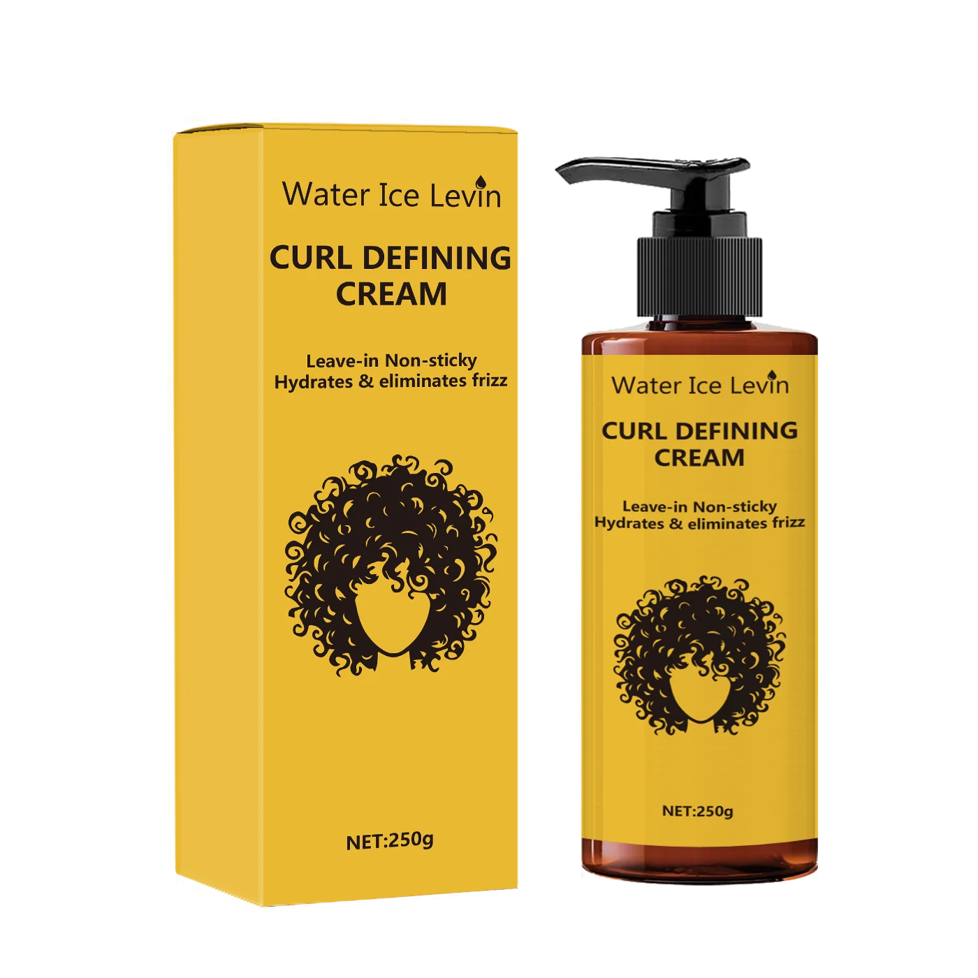 Crème Fixatrice Boucles Naturelles : Hydratation 24h + Effet Brillant | Sans Résidu Gras