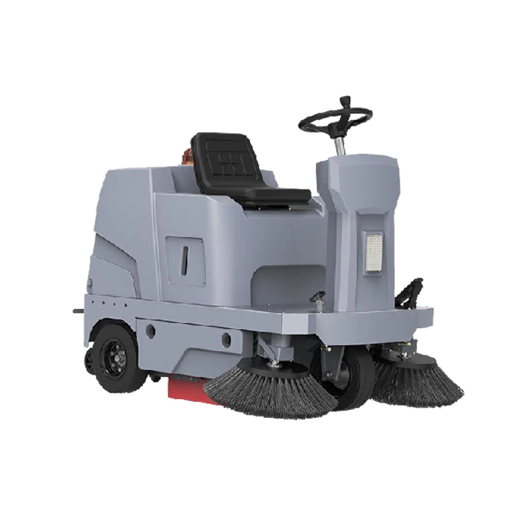 CleanHorse X3 Large Industrial Battery Powered Automatically Road Sweeper Cleaning Machine