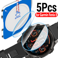 1-5Pcs Easy To Install Tempered Glass for Garmin Fenix ​​8 43mm 47mm 51mm Premium Screen Protector for Garmin Fenix ​​8 HD Films