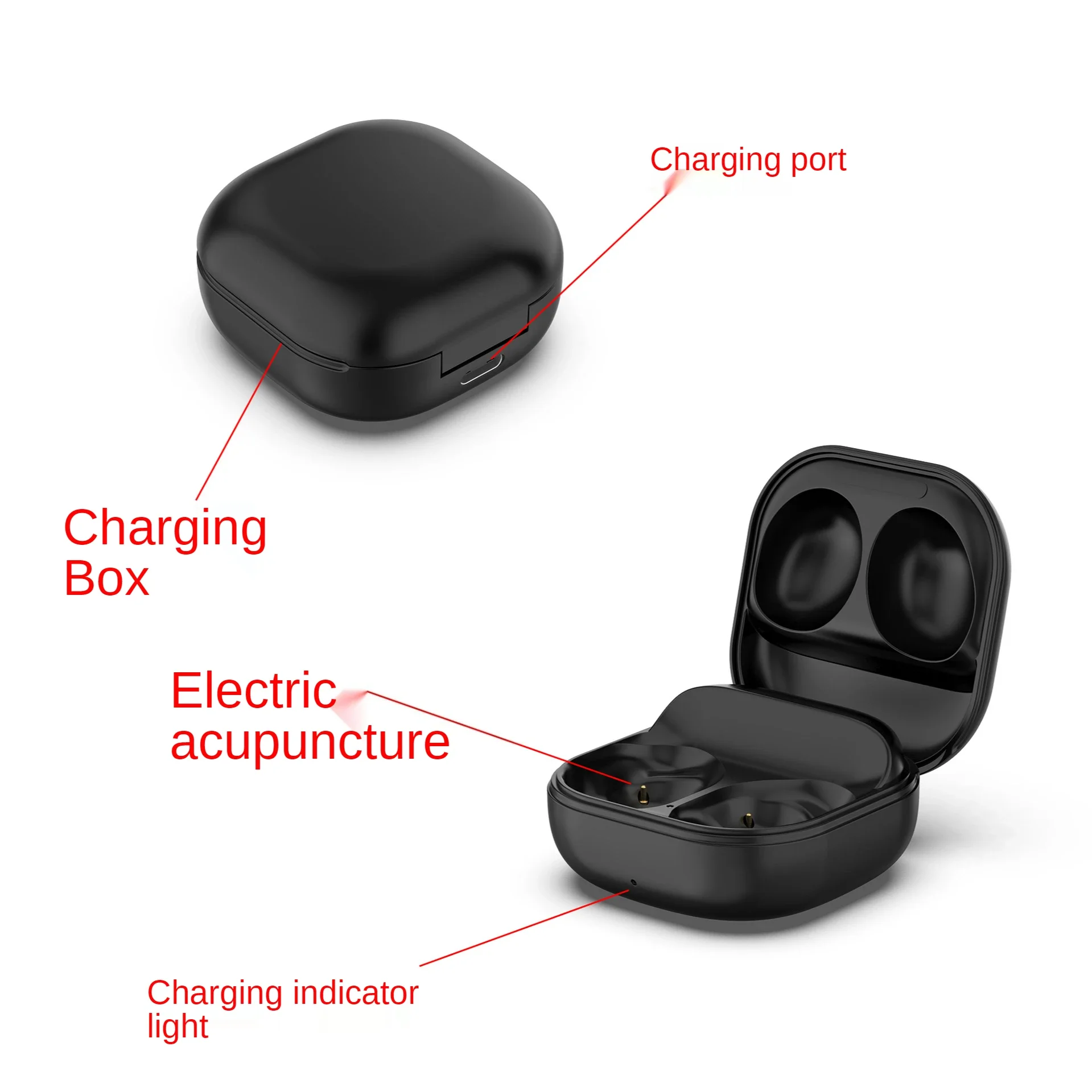 Cubo de carga para auriculares Samsung Galaxy Buds Pro, almacenamiento de viaje, cargador, SM-R190