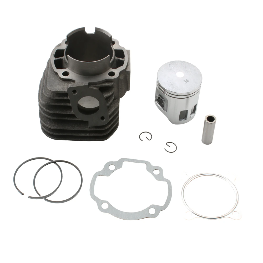 Zestaw cylindra o powiększonej średnicy 128cc 56mm do Yamaha Bws Axis Aerox Nitro YW Zuma 100cc 2T — zdjęcie 2