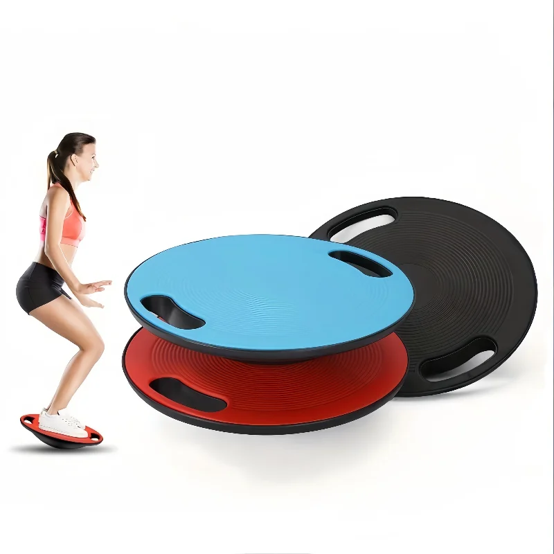 

Balance Board Anti-Slip Portable High-Density for Yoga Fitness Balance Training Durable for Beginners Professionals with Handles