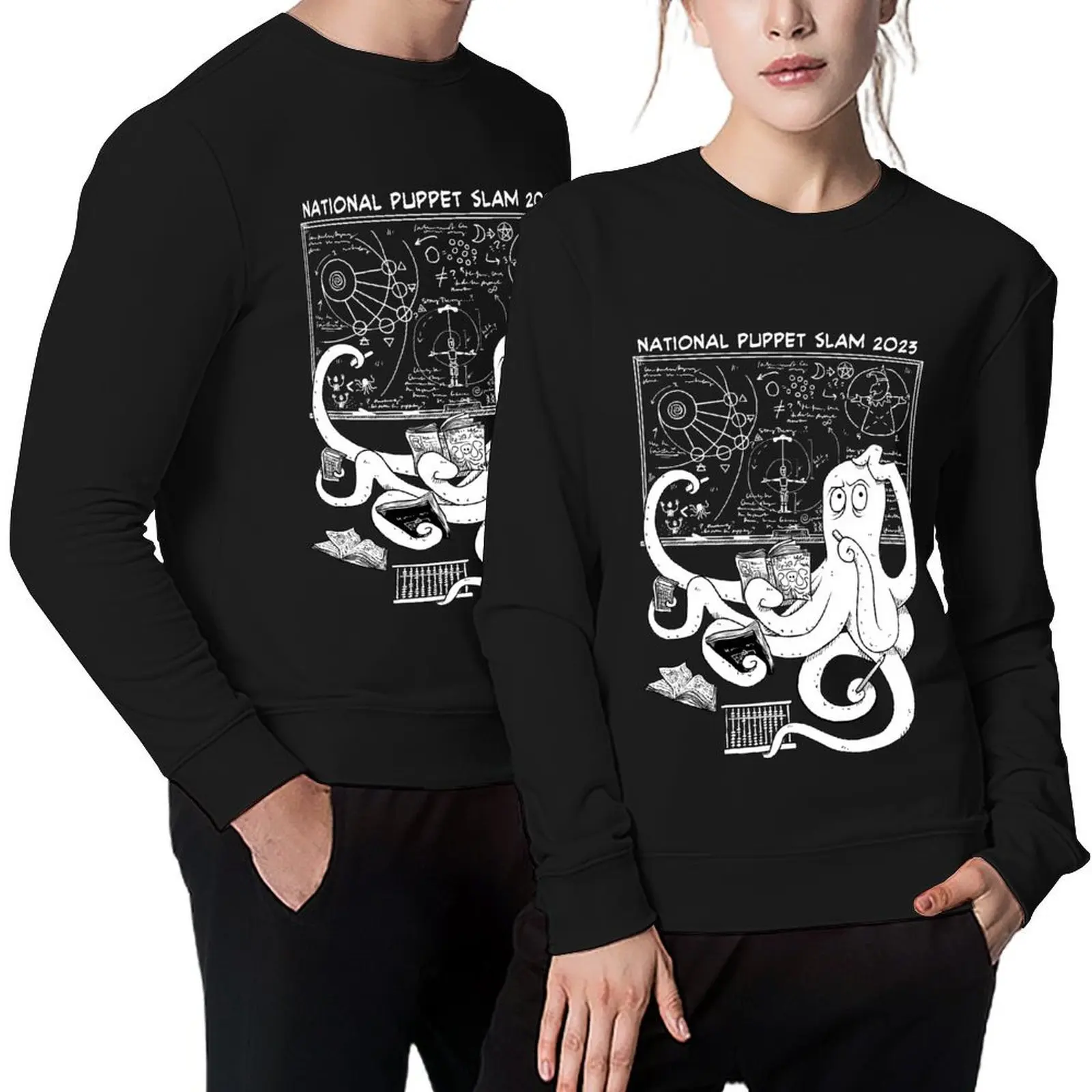 

2023 National Puppet Slam Pullover men's clothing autumn clothes aesthetic clothing blouse sweatshirt male