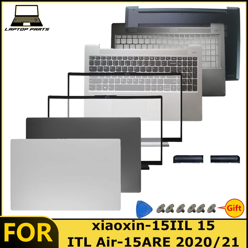 NEW For xiaoxin-15IIL 15 ITL Air-15ARE 2020/21 Laptop LCD Back Cover Front Bezel Palm Rest Bottom Case Hinge backlit keyboard